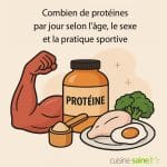 Combien de protéines par jour selon l'âge, le sexe et le sport ?