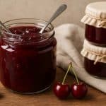 Recette de confiture de cerises de grand-mère faite maison
