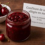 Recette de confiture de cerises allégée en sucre
