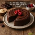 Recette de gâteau au chocolat sans gluten ni lactose