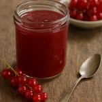 Recette de gelée de groseilles peu sucrée