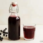 Sirop de cassis maison à froid