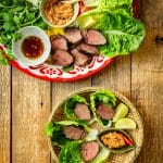Thai lettuce cups with wild boar ⋆Anne's Kitchen