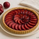 Tarte aux prunes sans gluten ni lactose