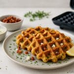 Recette de gaufre salée sans gluten