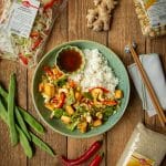 Stir-fried vegetable and tofu with cashews ⋆Anne's Kitchen