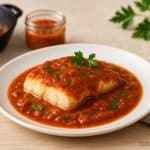 Cabillaud à la poêle en sauce sans gluten ni lactose