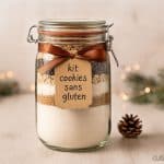 Kit cookies à faire soi-même en bocal sans gluten
