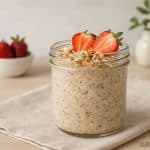 Overnight porridge sans gluten sans lactose