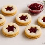Biscuits linzer sans gluten ni lactose
