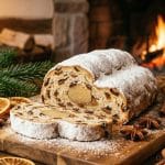 Stollen, gâteau de Noël alsacien sans gluten