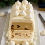 Vacherin vanille café vegan sans gluten ni lactose spécial Noël