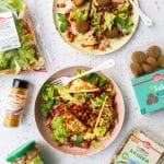 Loaded salad with crispy chickpeas ⋆Anne's Kitchen