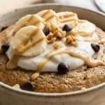 Bowl cake banane sans gluten ni lactose