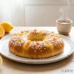 Couronne galette des rois sans gluten et sans lactose