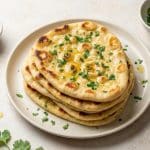Recette de naan sans gluten à l’ail