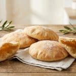 Pain pita sans gluten ni lactose au psyllium