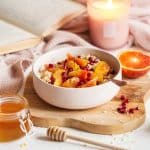 Porridge vitaminé à l'orange sanguine et grenade