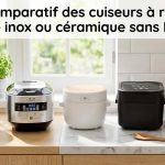 Comparatif des cuiseurs à riz : cuve inox ou céramique sans PFAS
