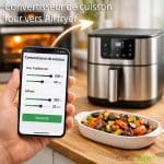 Convertisseur de cuisson four vers Airfryer : temps et températures