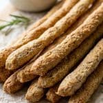 Gressins sans gluten croustillant au four