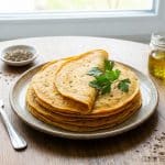 Crêpes à la carotte sans gluten & sans lactose